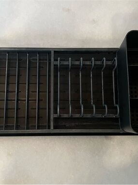 Brabantia Compact Dish Drying Rack Charcoal Pottery Barn Dish Drainer